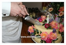 Bruidstaart versiering