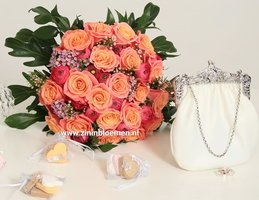 Bruidsboeket rozen